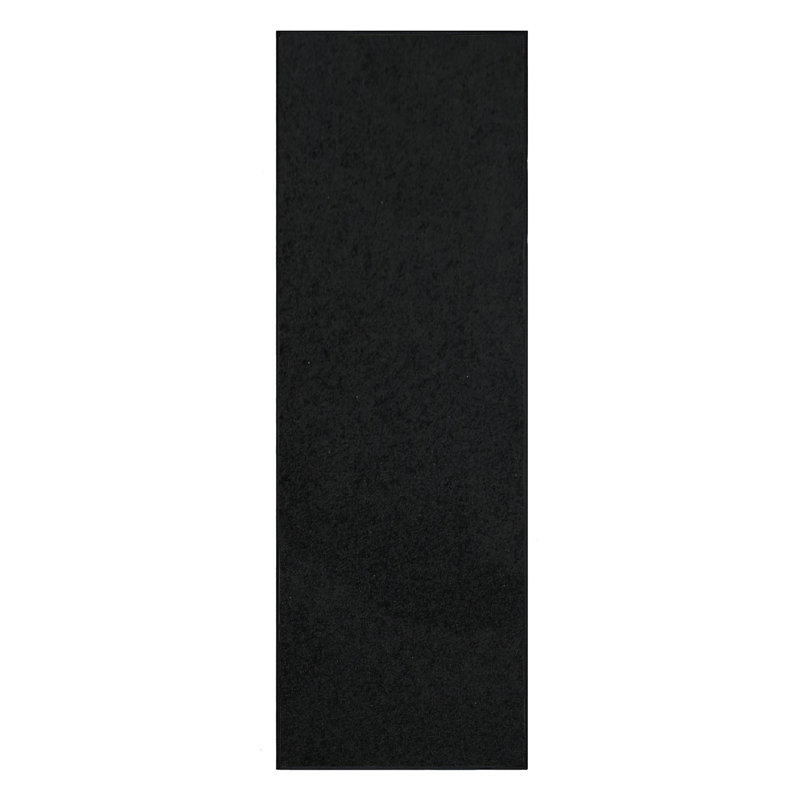 Modern Plush Pet and Kids Friendly Solid Color Area Rugs, Stain & Fade Resistance, Bedroom, Playroom and Kidsroom, Event, Wedding, Perfect for Living Room, Dining Room, Black Rug