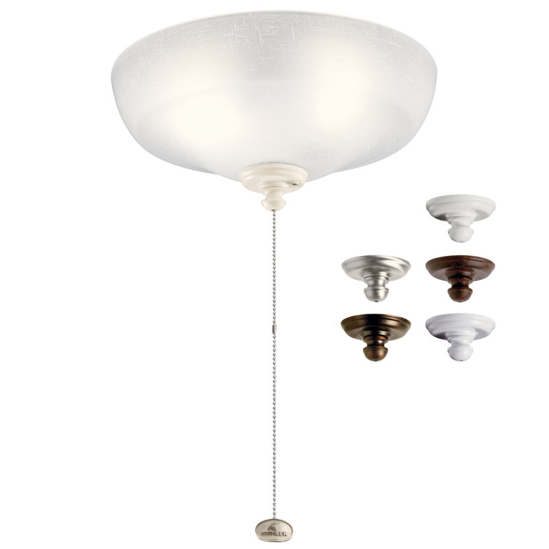 Ventilateur de plafond à DEL 3 lumières