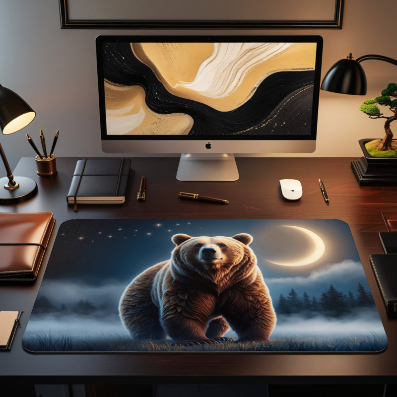 Polyester Desk Pad, 23.6x13.8