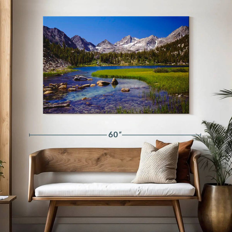 Alvord Rocky Alpine Basin, 34" H x 51" W