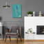 Art mural en verre acrylique, "FLL" par O8, 16 po x 24 po-1523613520