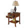 Carbin End Table with Storage