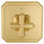 Belshire Pressure Balance Shower Valve Trim With Cross Handles-60946111