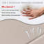Chaise longue inclinable 66,15 po avec table-88999371