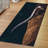 Soft Pile Printed Rug Showcasing a Subtle Intricate Floral Design for a Unique Touch of Sophistication in Your Home Decor-477249115