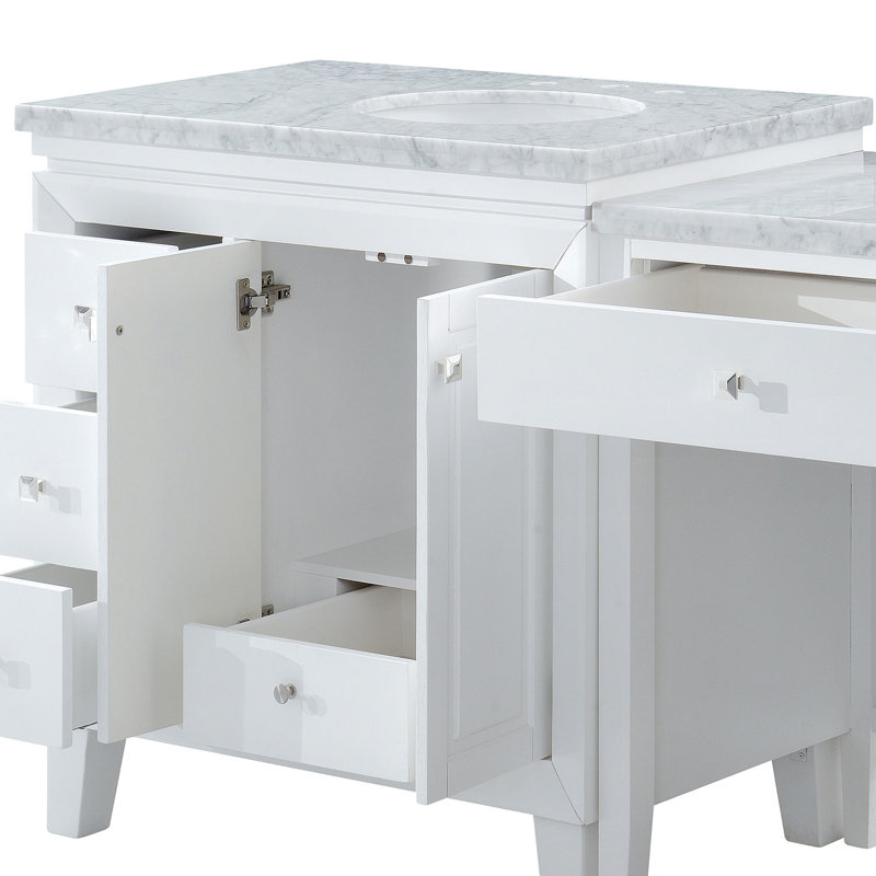 Ensemble de meuble-lavabo simple transitionnel 67 po Reynal