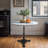 H27.95 Cast Iron Table Base With 3 Tiger Claw Feet, Table Leg Black