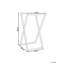 ARRAIAL 2 Freestanding Towel Stand
