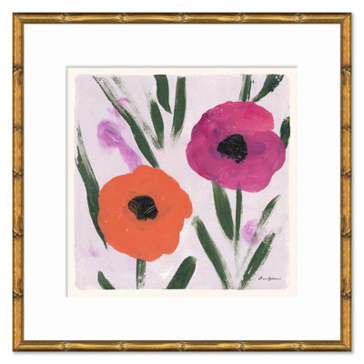 Study In Orange Print by Dana Gibson