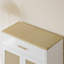 Enceinte de litière pour chat avec bloc-notes