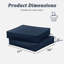 Coussins de chaise d'extérieur 17 x 16 x 3-209723577-209723557-209723571