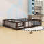 Grand lit sur pied avec rails et porte-1170966847