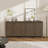 70"W Brown Modern 4-Door Wood Storage Sideboard Buffet-816654410-850826015