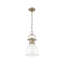 Luminaire suspendu 1 lumière avec chaîne Cajoux-107150047-107150057-107150050