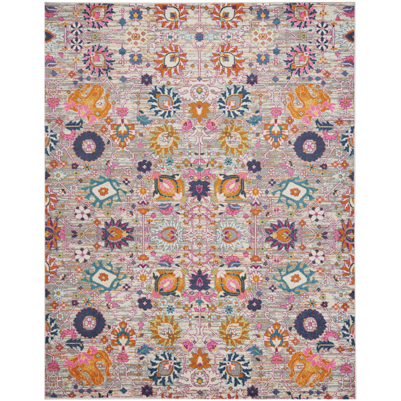 Oriental Indoor Rug, Rectangle 8' x 10'