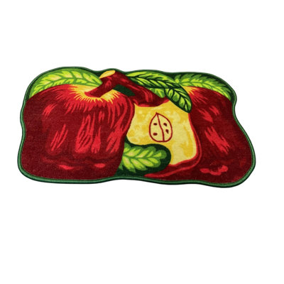 Callimont Floral Synthetic Non-Skid Kitchen Mat