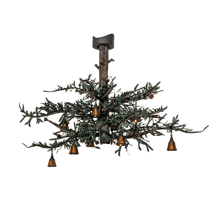 Rustic Lodge 10 - Light Chandelier