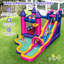 Soufflerie gonflable avec cerceau de basketball 680W