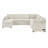 U-shaped Sectional Sofa with Storage Pockets, Convertible Sofa Bed-392127295