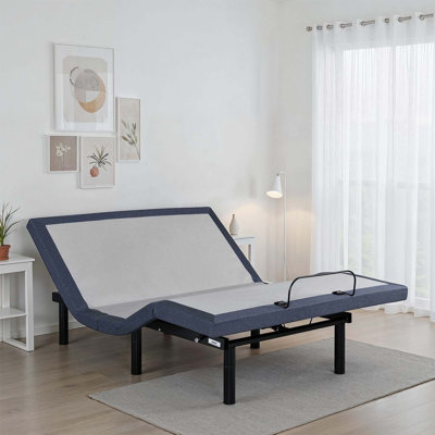 King Adjustable Bed Base With Head And Foot Position Adjustments