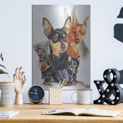 " Miniature Pinscher Medley " by Barbara Keith
