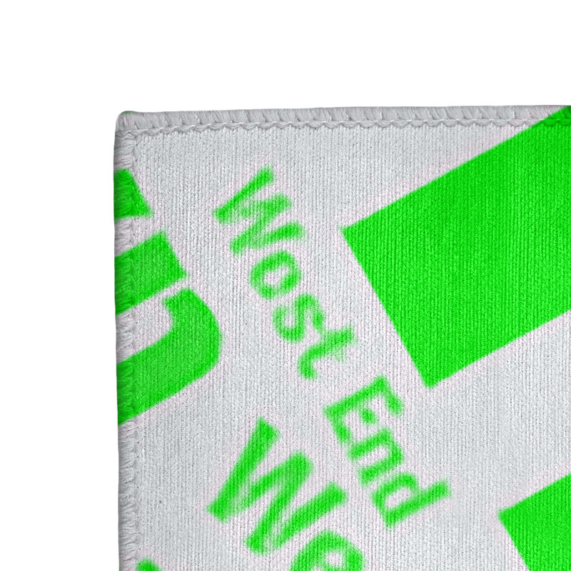 Tapis à tissage plat poils longs green area, Rectangle 5 pi x 7 pi