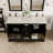 London 60" Double Bathroom Vanity-13172830