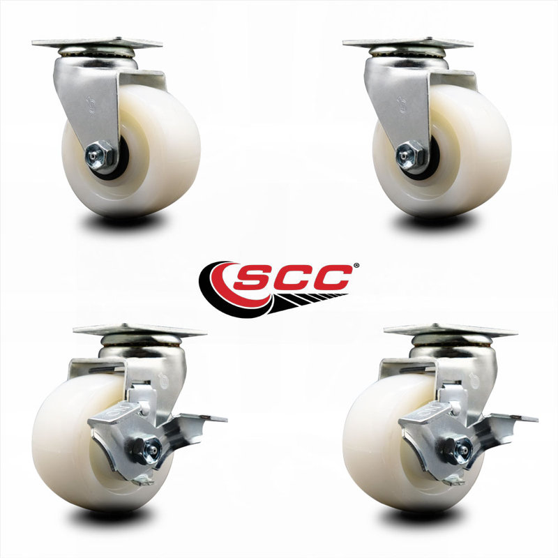 4-Piece Nylon Caster Set