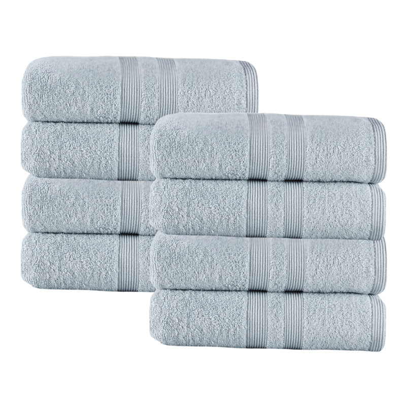Serviettes en coton Allure, Bleu