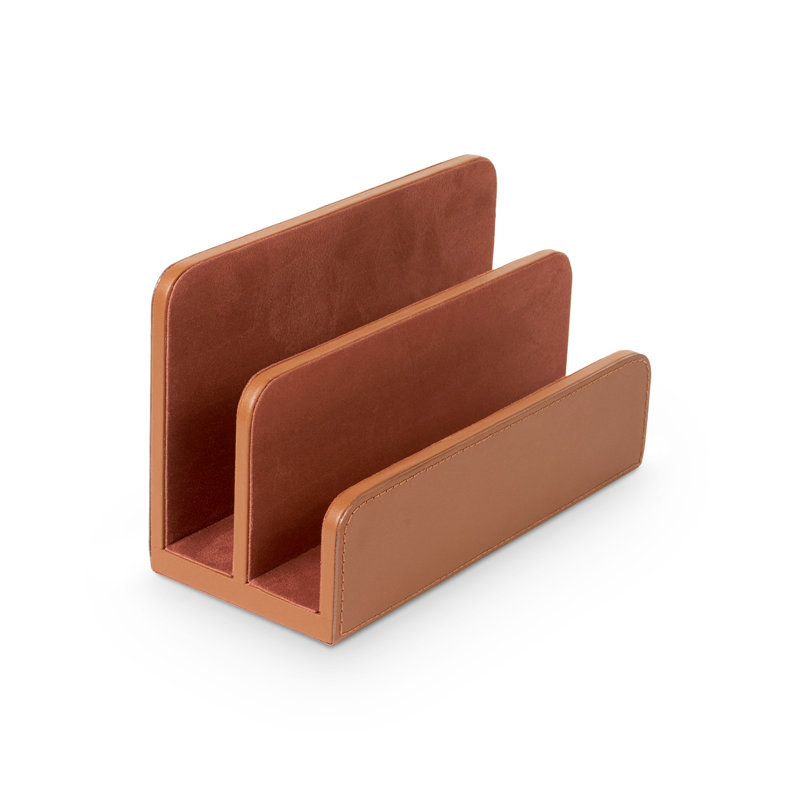 Hunter Letter Caddy Paper Organizer, Tan