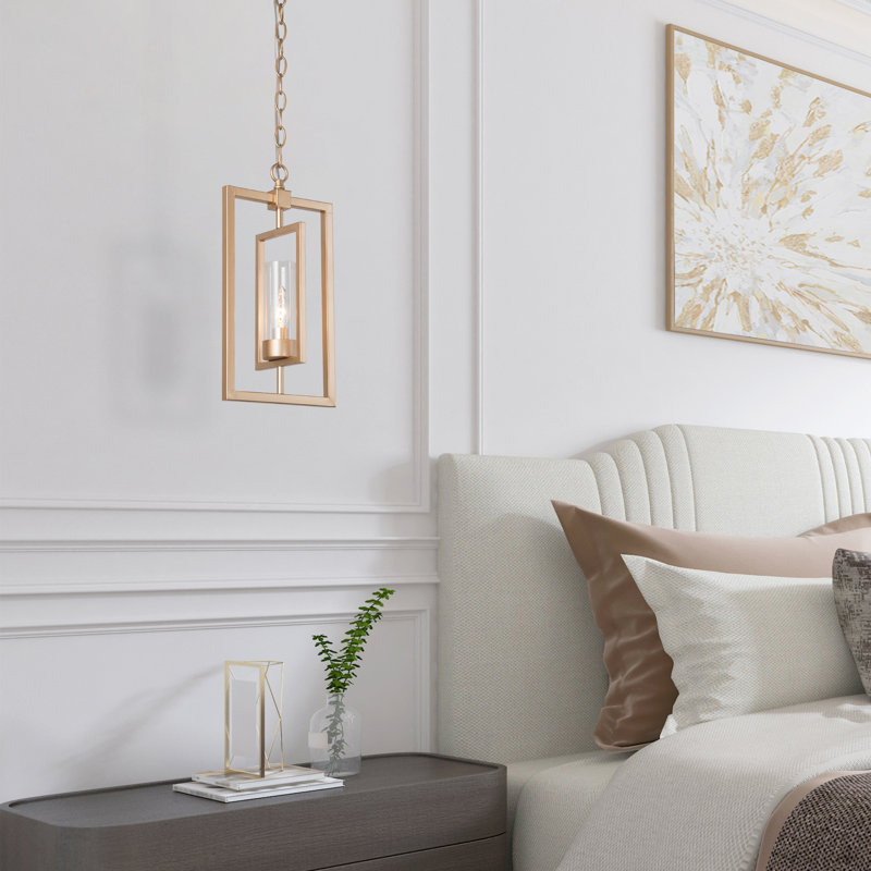 Labonte 1 - Light Mini Geometric Rose Gold Pendant Light