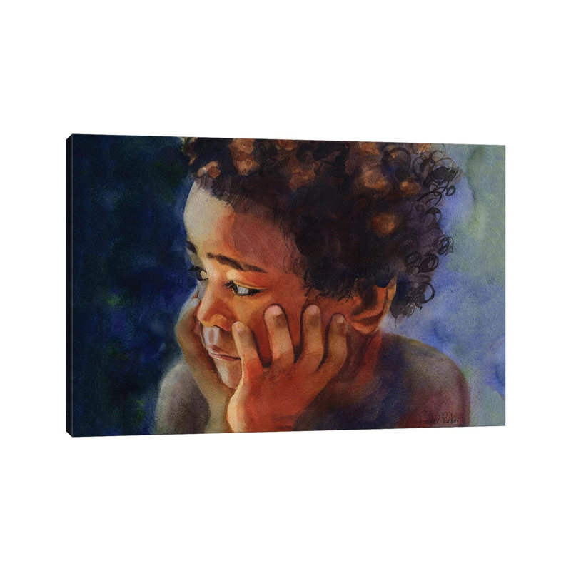 Sami 1 Piece Wrapped Canvas Wall Art, 20.32 cm H x 30.48 cm W