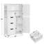Aldegundo Freestanding Linen Cabinet