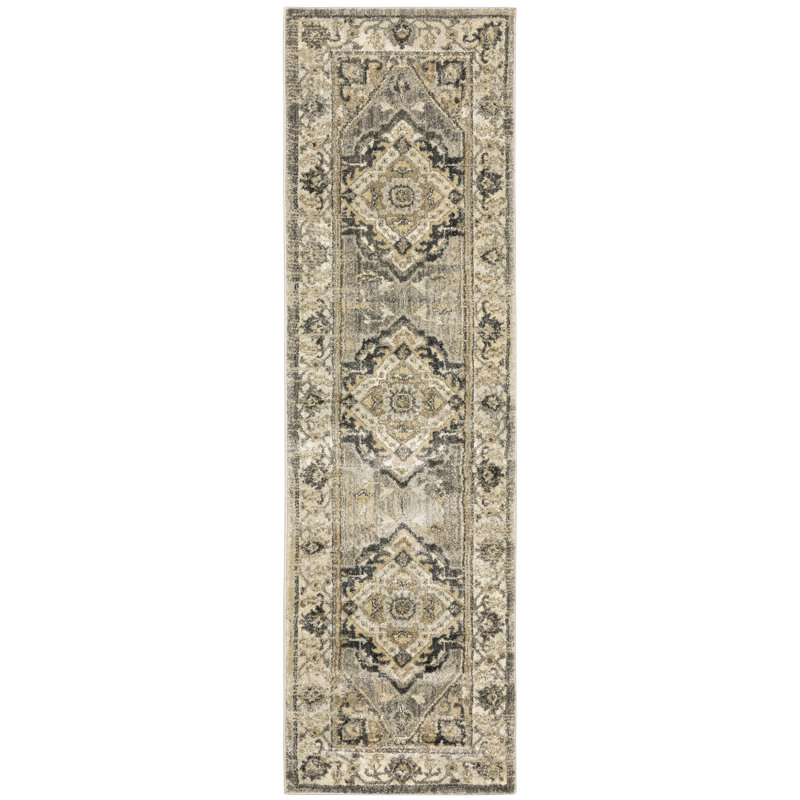 Caryll Oriental Indoor Rug, Runner 2'3" x 7'7"