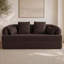 Canapé-lit pliable 2 en 1 avec tissu chenille texturé