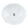 Proflo 14.5'' White Vitreous China Oval Bathroom Sink with Overflow