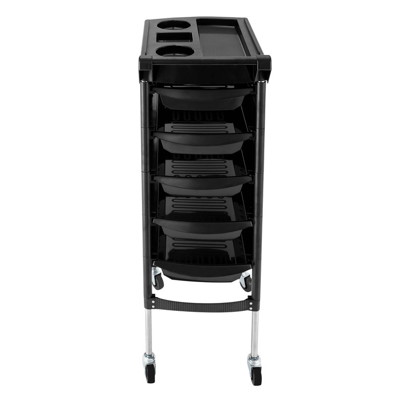 35.4'' H x 20.5'' W 6-tier Multifunctional Salon Trolley Cart with Wheels