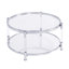 Table basse ronde en acrylique