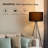 Hugibert 59.02'' Matte Tripod Floor Lamp