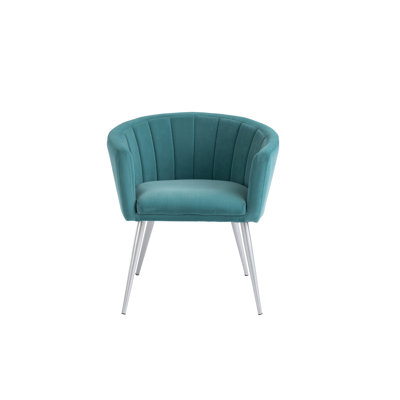 Ilpo Velvet Barrel Chair