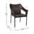 Leflore Stacking Outdoor Dining Chair-590136706