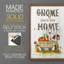 Gnome Place - reproduction encadrée de qualité supérieure - prête à être accrochée - aucun clou requis - aucun clou requis-828776021-828776105