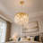5-light Dimmable Crystal Chandelier