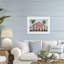 «Pastel Boards Against Cabin», reproduction sous verre encadrée, design par LSR Design Studio-37902116-37902113