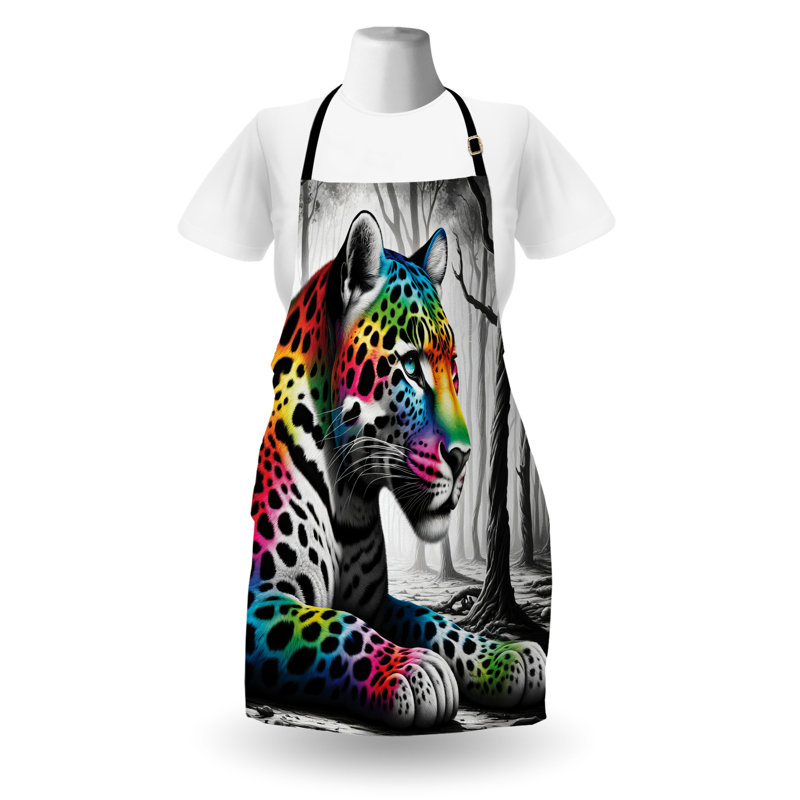 No Pattern Bib Apron
