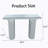 Mirrored Console Table Wide Bling Silver Mirror Entryway Desk Modern Rectangle Sofa Table Entryway Tables For Living Room