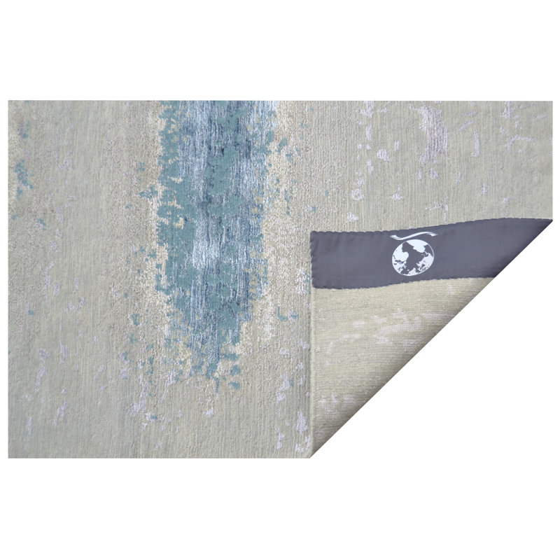 Abstract Area Rug, Incorrect Rectangle 6'2" x 9'1"