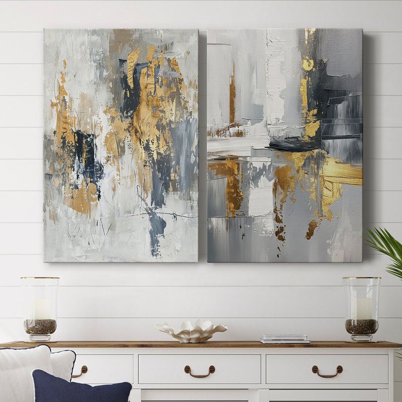 ABSTRACT Series CDLXXXIX-Premium Gallery Wrapped Canvas -Ready to Hang, 18" H x 24" W