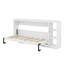 Lit escamotable multifonctionnel avec bibliothèque, cadre de lit en bois massif avec 3 supports de rangement-1356462722-1356462720