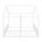 Metal Twin Size House Platform Beds-762287837